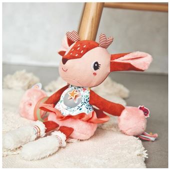 Peluche Lilliputiens Stella Faon multi-activités