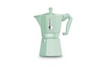 Cafetière italienne Bialetti Moka Exclusive Vert avec 6 tasses