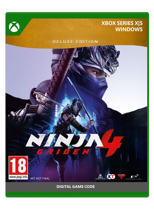 Ninja Gaiden 4 Deluxe Edition Code in a Box Xbox Series