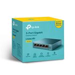 Switch de bureau 5 ports 10/100/1000 Mbps Tp-Link LS105G Bleu