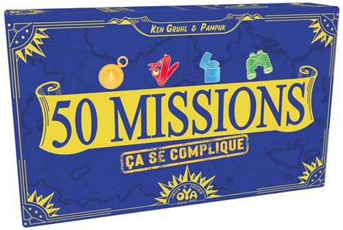 Jeu d'ambiance Oya 50 Missions Ça se complique