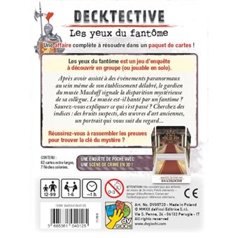 Jeu de société Super Meeple Decktective Les Yeux du Fantôme