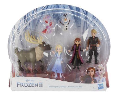 Pack avec 5 figurines Disney Frozen La Reine des Neiges 2 - Poupée
