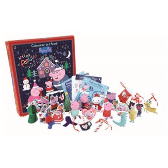 Peluche Jemini Peppa Pig Calendrier de l'avent Modèle aléatoire