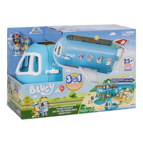 Avion de Bluey BLUEY Set de jeu transformable avec figurines et accessoires - vue 2