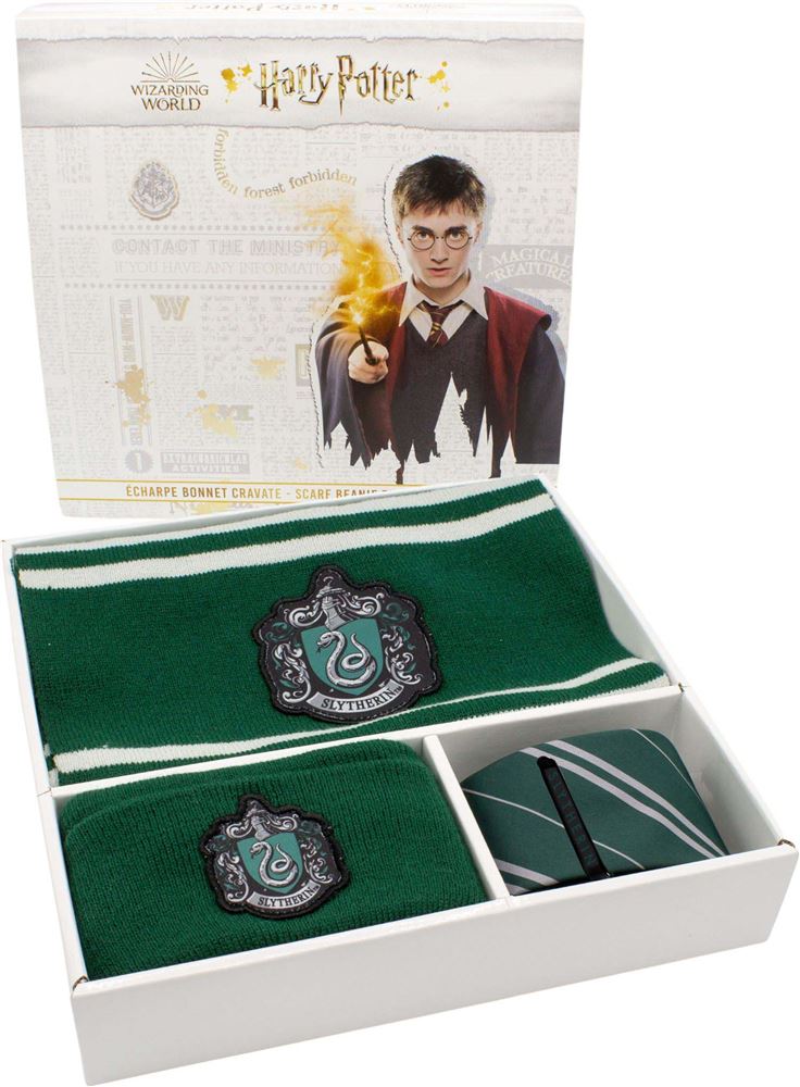 Cravate Serpentard - Harry Potter *officiels* pour les fans