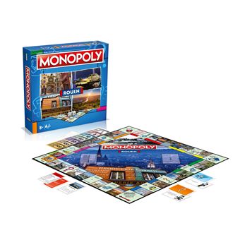 Jeu classique Winning Moves Monopoly Rouen