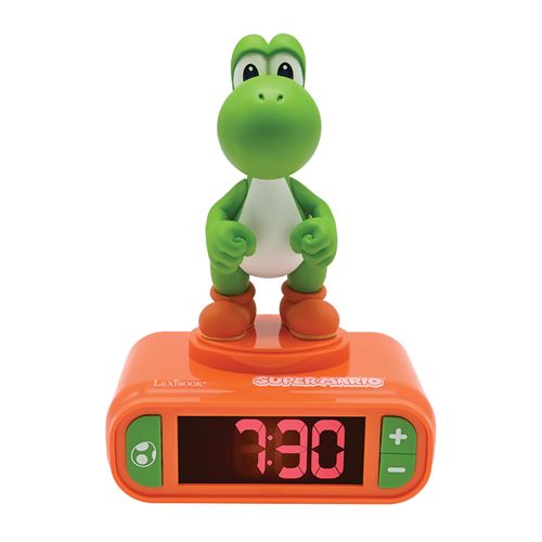 Lexibook Multicolore Réveil Veilleuse Yoshi Avec Sons