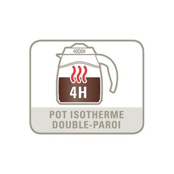 Verseuse Isotherme Compatible Rowenta SS-208695 CT3818 Adagio - Pièce De Rechange Originale