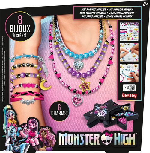 Création perle et bijou Lansay Mes parures Monster High
