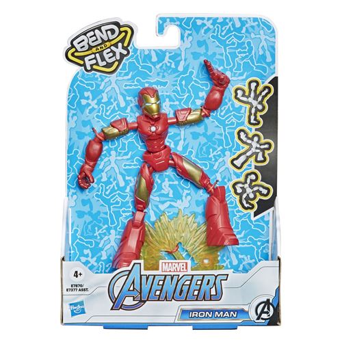 Figurine Avengers Marvel Bend and Flex Iron Man