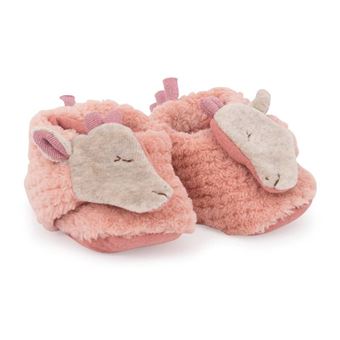 Chaussons Moulin Roty Sous mon baobab Bibiscus La Girafe