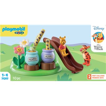 Playmobil 1.2.3. 71317 Winnie l'ourson et Tigrou jardin