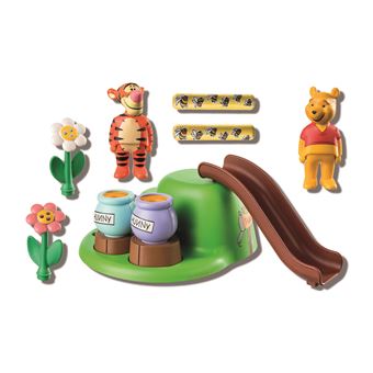 Playmobil 1.2.3. 71317 Winnie l'ourson et Tigrou jardin