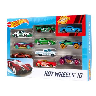 Hot Wheels - Coffret 50 véhicules pour enfant de petites voitures