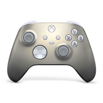 Microsoft Xbox Wireless Controller - Lunar Shift Special Edition - manette de jeu - sans fil - Bluetooth - gris, noir caoutchouté - pour PC, Microsoft Xbox One, Microsoft Xbox One S, Microsoft Xbox One X