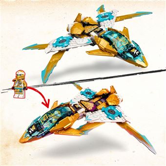 LEGO® Ninjago™ 71770 Le jet dragon d’or de Zane