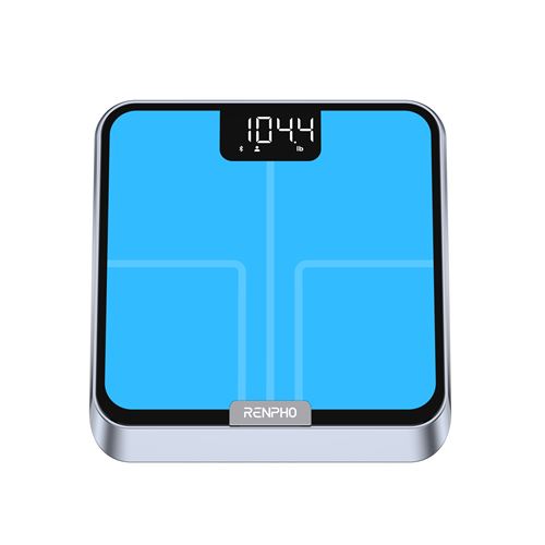 Renpho Elis Chroma Rectangle Black, Stainless steel Electronic personal scale