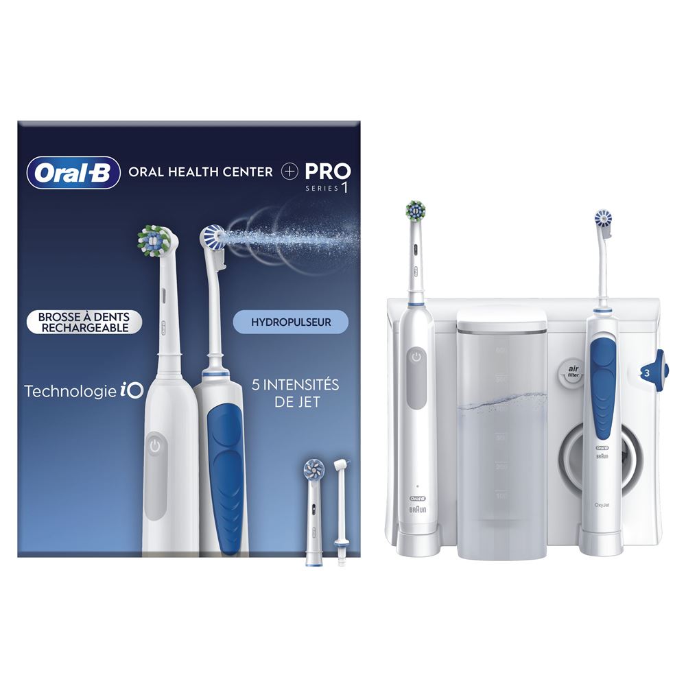 Combiné Dentaire Oral-B Oxyjet + Pro1 - Achat & Prix | Fnac