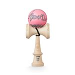 Jeu de plein air Krom Kendama Jody Barton Skeletons Rose