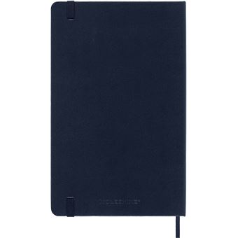 Agenda scolaire Moleskine 2022 2023 Semainier grand format Rigide Bleu Saphir