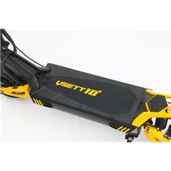 Trottinette électrique Vsett 10 Pro 60V 28.0Ah 1400 W Noir et Jaune