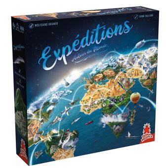 Jeu de stratégie Super Meeple Expéditions Autour du Monde