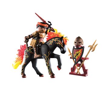 Playmobil Novelmore 71213 Chevalier Burnham Raider Cheval de feu