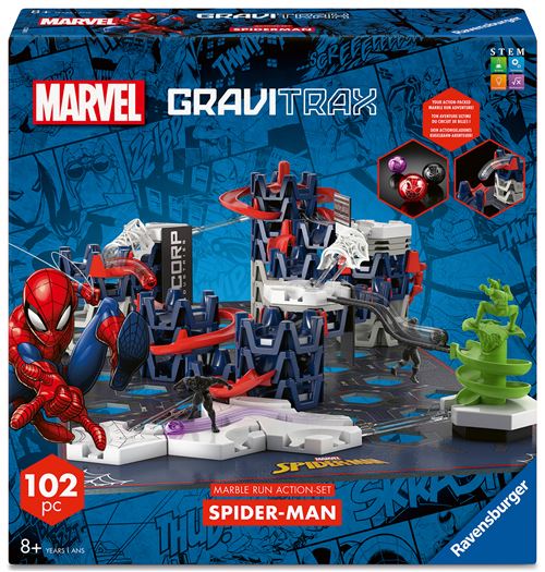 Circuit De Billes Gravitrax Action Set Spiderman Ravensburger