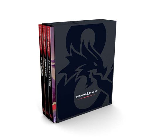 Jeu De Stratégie Asmodee Dungeons And Dragons 5 Coffret Livres De Règles Base