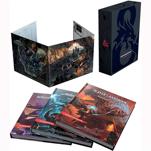 Dungeons et Dragons - Dungeons and Dragons 5 Coffret livres de base Dungeons et Dragons - Dungeons and Dragons 5 Coffret livres de base