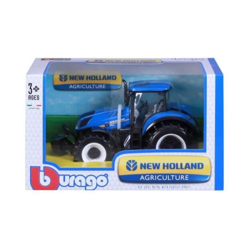 Tracteur New Holland Bburago 1/32 Collection Ferme Bleu et Noir