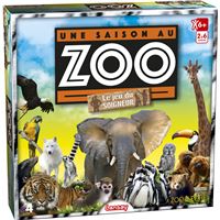 Jeu d'apprentissage, de mémoire et d'observation Lansay Une Saison au zoo Le Jeu du Soigneur