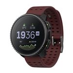 Montre connectée Suunto Vertical Black Ruby avec bracelet silicone Noir et Rouge