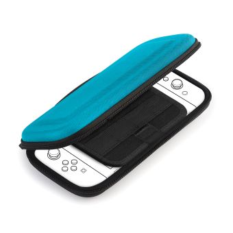 Pochette de transport BigBen pour Nintendo Mini Switch Bleu