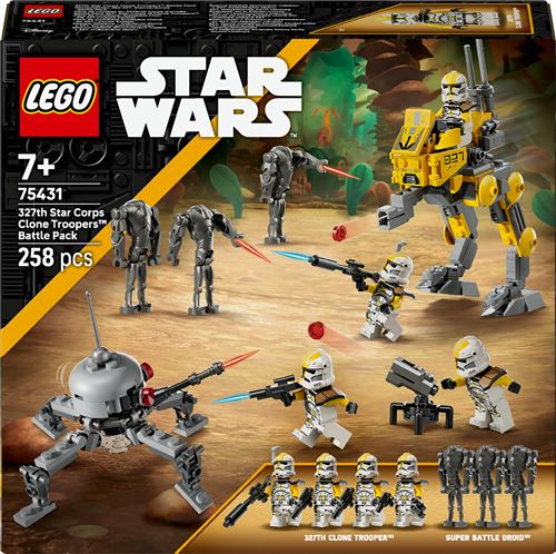 LEGO Star Wars Pack de Combat du 327ème Corps d'Armée 75431 LEGO - vue 4
