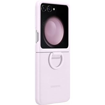 Samsung EF-PF731 - Coque de protection pour téléphone portable - with ring - silicone - mauve - pour Galaxy Z Flip5