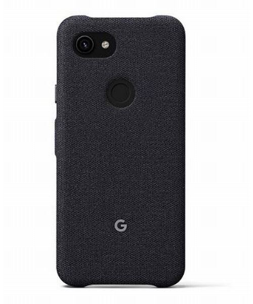 Coque en tissu Google Anthracite pour Pixel 3a