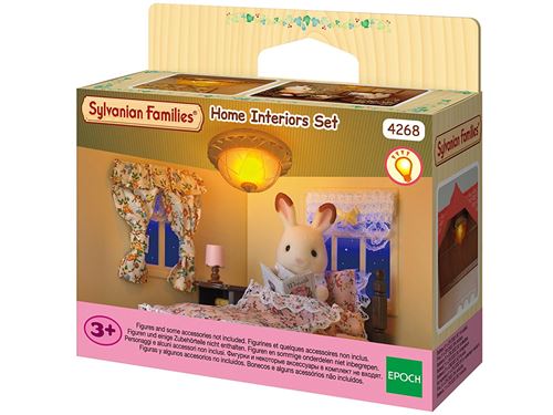 Playset Sylvanian Families Décoration lampe et rideaux