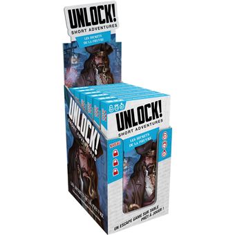 Jeu d'ambiance Asmodee Unlock! Short adventure 6 : Les secrets de la pieuvre