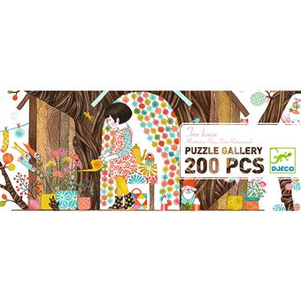 Puzzle 200 pièces Djeco Gallery Tree house