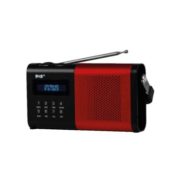 Radio Schneider Movimo Rouge et Noir