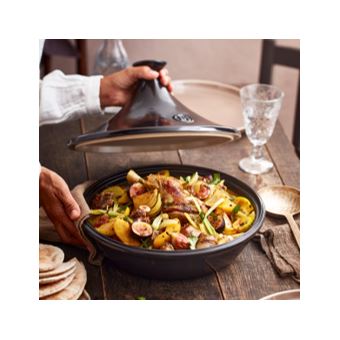 Tajine en céramique 32 cm Gris Fusain - EH795632 - EMILE HENRY