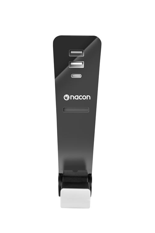 Support De Chargement Multicompatible Nacon Pour Console Slim Ps5 Noir + Hub Usb