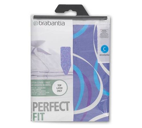 Fodera Con Spugna Da 2 Mm, 124x45 Cm, (decori Variabili) Selezione Colourful - Brabantia