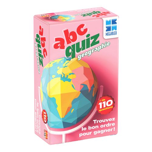 Jeu de culture générale Megableu Abc Quiz Géographie - Megableu