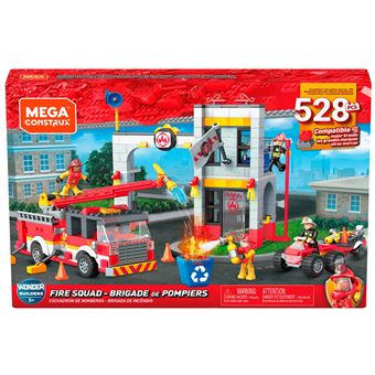 Jeu de construction Mega Bloks Caserne de pompiers