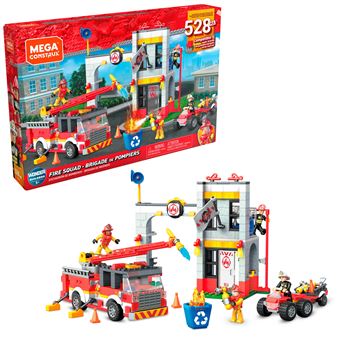 Jeu de construction Mega Bloks Caserne de pompiers