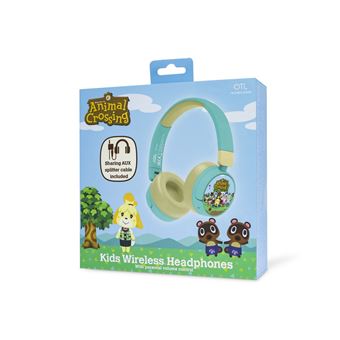 Jeu éducatif et électronique Otl Animal Crossing Kids Wireless Headphones