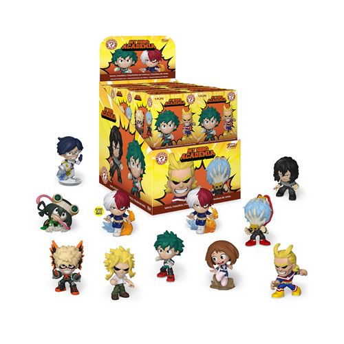 Figurines Funko Mystery Minis My Hero Academia 12 pièces Modèle aléatoire